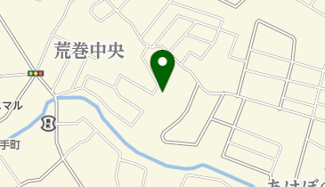 荒巻中央公園の地図画像