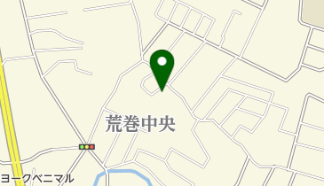 荒巻中央1号公園の地図画像