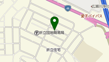 折立7号公園の地図画像
