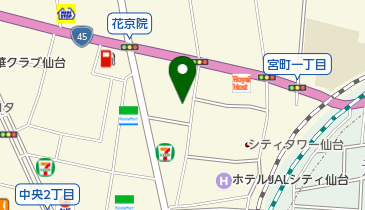 花京院緑地の地図画像