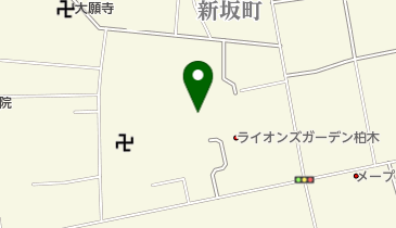 柏木三丁目南公園の地図画像