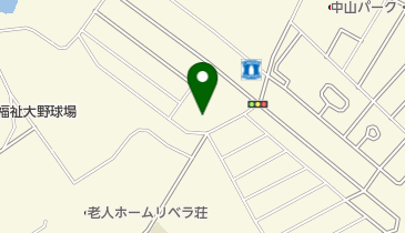 月急山公園の地図画像