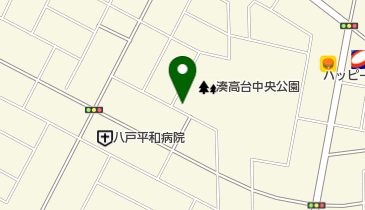 湊高台中央公園の地図画像