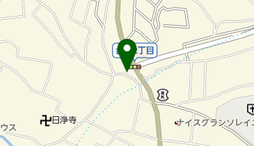 三本松緑地の地図画像