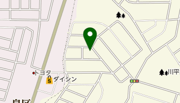 すぎとや東公園の地図画像