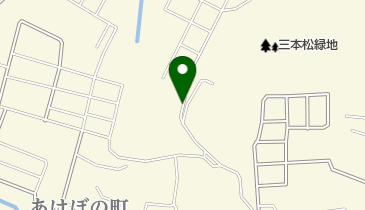 仙台川水の森一丁目緑地の地図画像