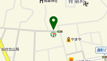 通町公園の地図画像