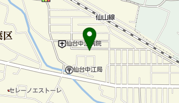 中江西公園の地図画像