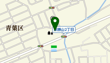 東勝山公園の地図画像