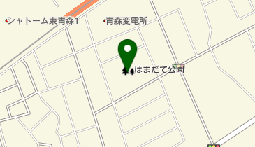 はまだて公園の地図画像