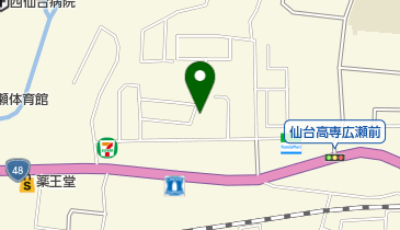 街道東公園の地図画像