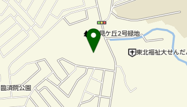 国見ヶ丘2号緑地の地図画像