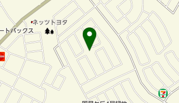 国見ヶ丘二丁目北公園の地図画像