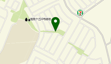 国見ヶ丘二丁目南公園の地図画像