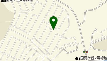 国見ヶ丘三丁目公園の地図画像