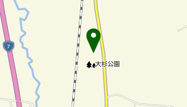 大杉公園の地図画像