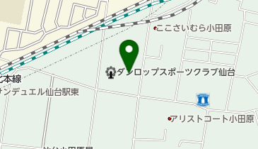 小田原三丁目西公園の地図画像