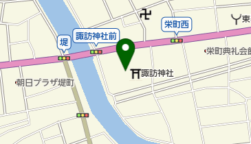 栄町公園の地図画像