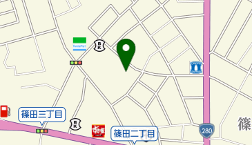 西部公園の地図画像