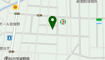 志波北公園の地図画像