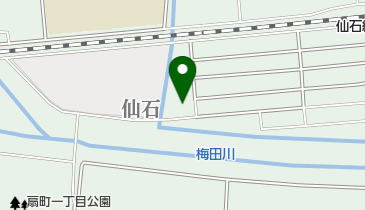 仙石西公園の地図画像