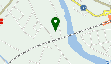 七北田川岩切緑地の地図画像