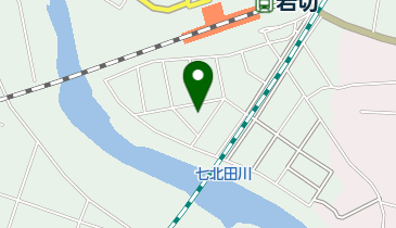 東河原公園の地図画像