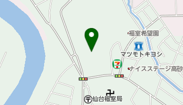福室上町北公園の地図画像