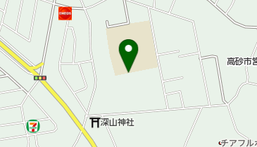 福室上町東公園の地図画像