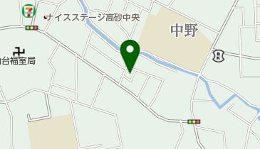 福室境公園の地図画像