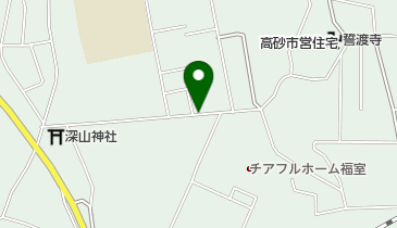 福室寺前公園の地図画像