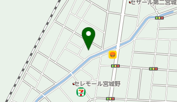 南宮城野公園の地図画像