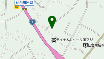 山崎東公園の地図画像