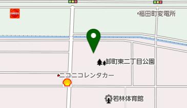 卸町東二丁目公園の地図画像
