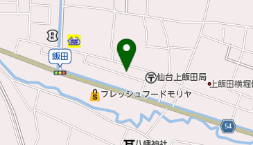 上飯田一丁目公園の地図画像