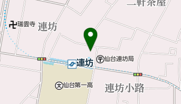 連坊あづま公園の地図画像