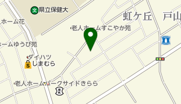 虹ヶ丘公園の地図画像