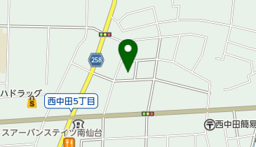 安久公園の地図画像