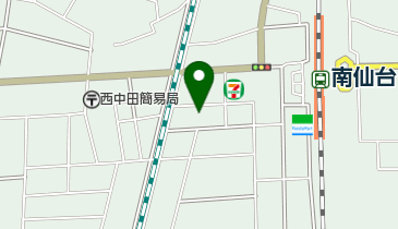 安久東公園の地図画像