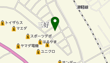 みよし東公園の地図画像