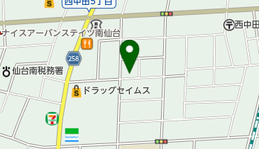 高石公園の地図画像