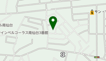 中法地公園の地図画像