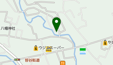 名召公園の地図画像