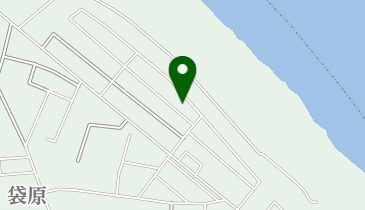 袋原北公園の地図画像