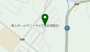 茂庭台三丁目北公園の地図画像