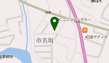 市名坂野蔵公園の地図画像