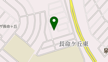 長命ケ丘東公園の地図画像