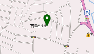 七北田愛宕公園の地図画像