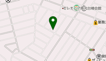 南光台南一丁目公園の地図画像