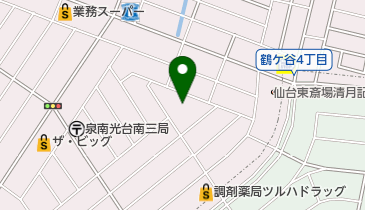 南光台南三丁目公園の地図画像